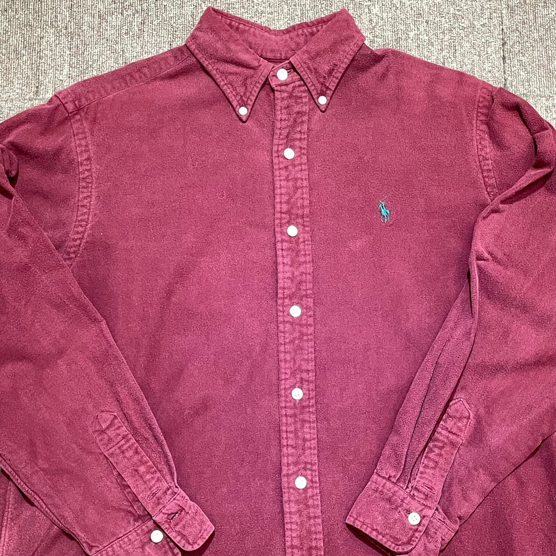 (M) POLO 폴로 랄프로렌 솔리드 셔츠     상품이미지6