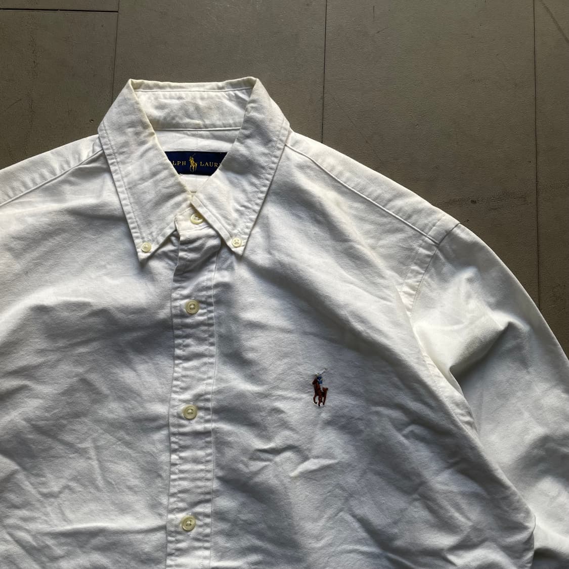 Polo Vintage 솔리드 셔츠 상품이미지3