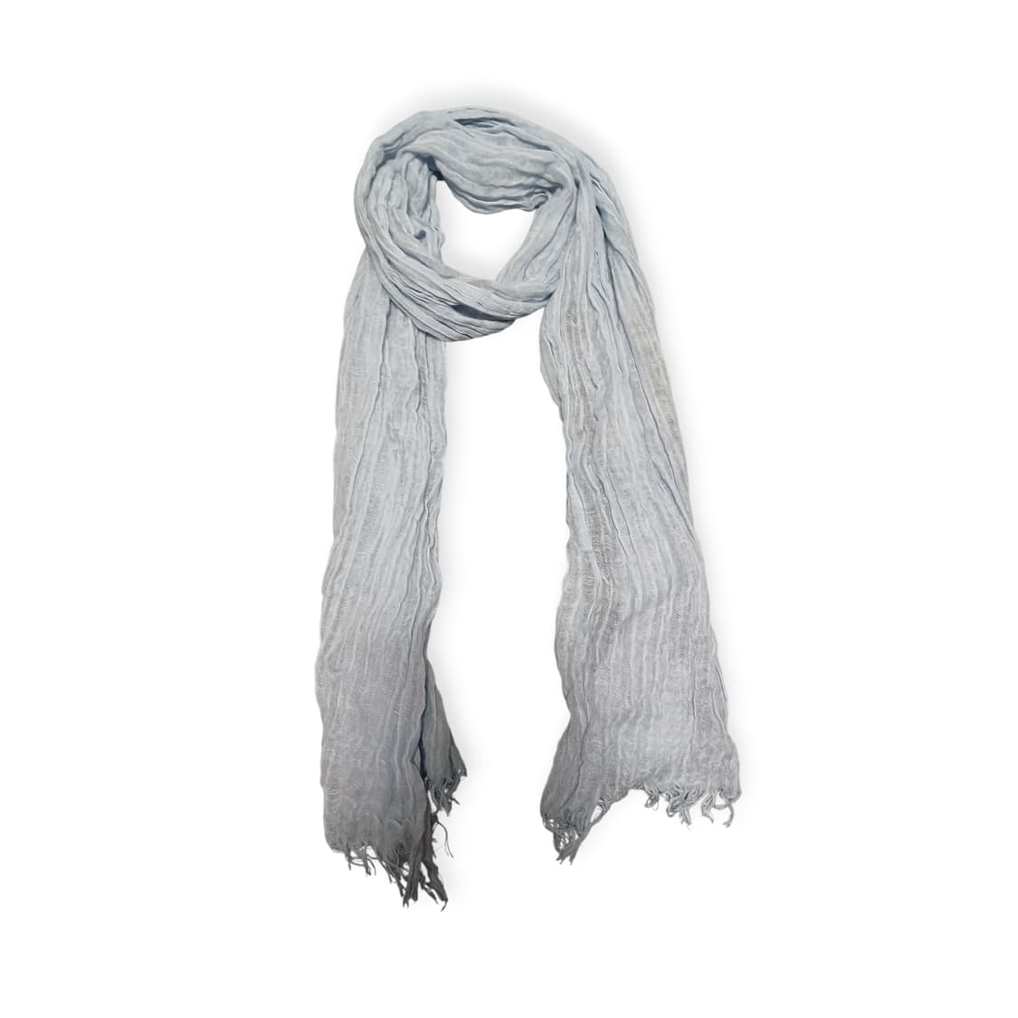 모리걸 블루 거즈 스카프  상품이미지1