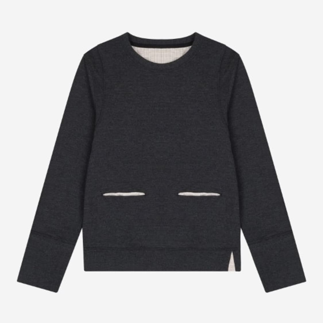 사파리스팟 1/2 이너 포인트 더블 포켓 크루 차콜 상품이미지1