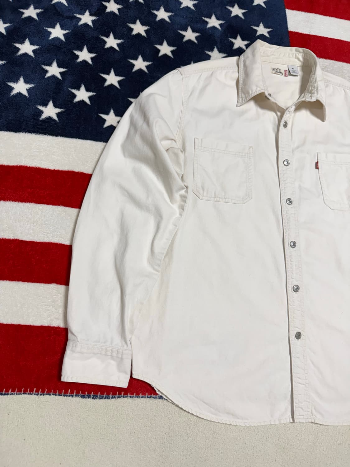 리바이스 데님워크셔츠 Levi’s Denim Work Shirt [XL] 상품이미지2