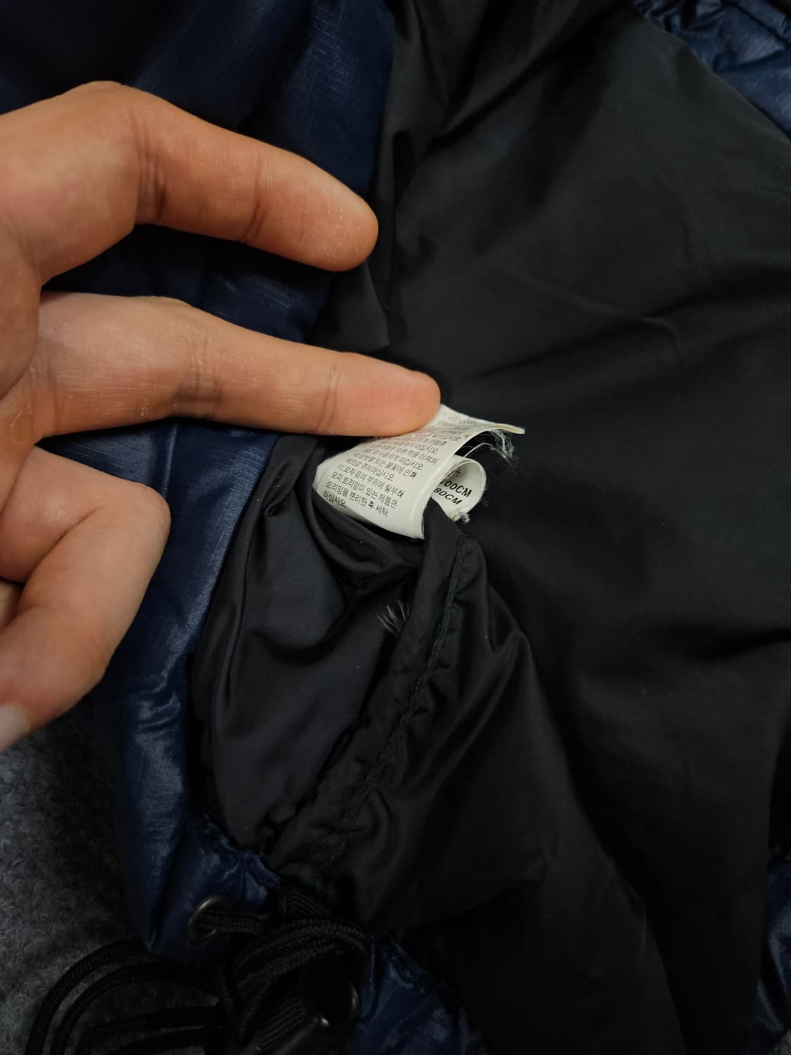 노스페이스 700 눕시 다운 패딩 조끼(급처) 상품이미지8