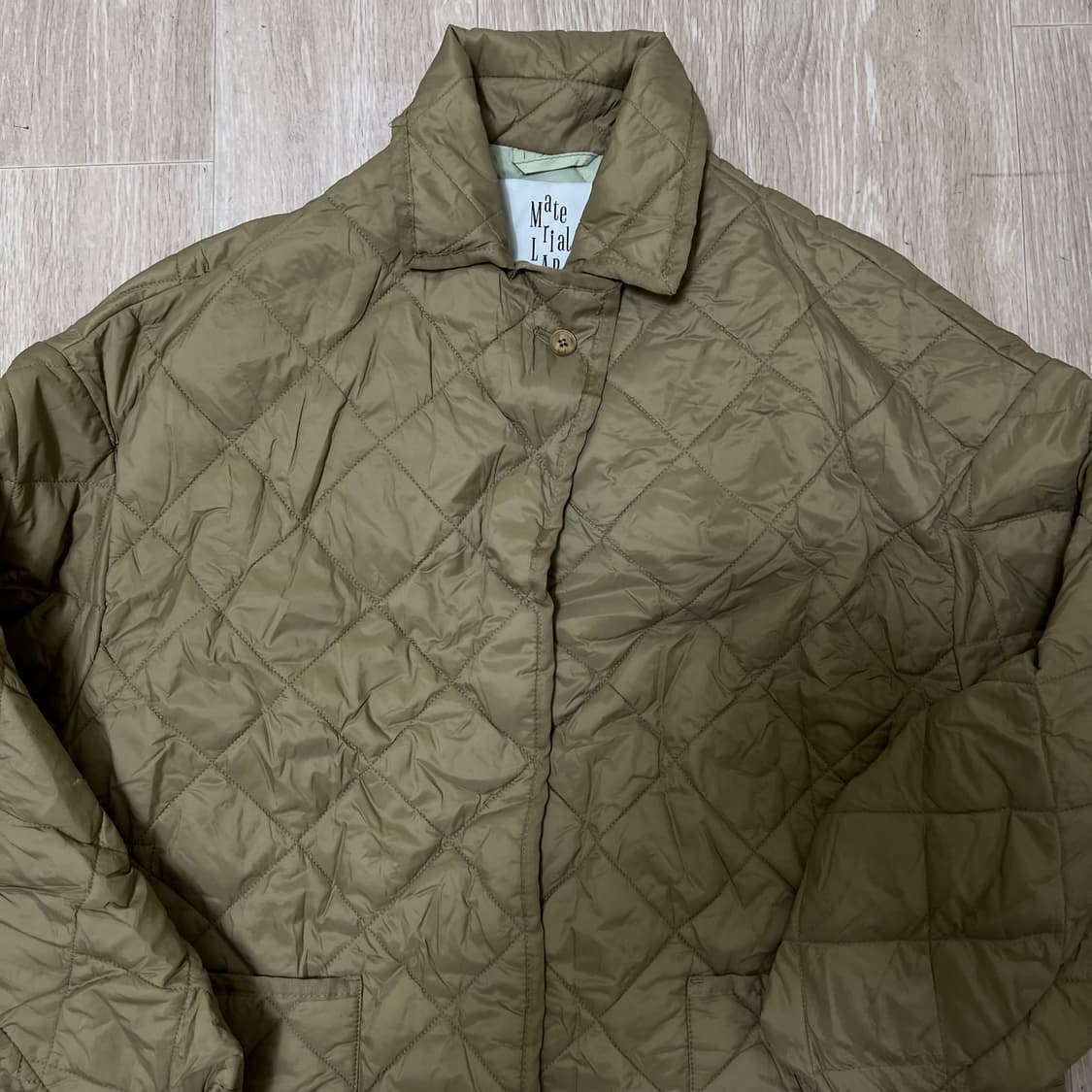 메이트 라이얼 랩 여성 롱 퀼팅 코트 55-66 상품이미지2