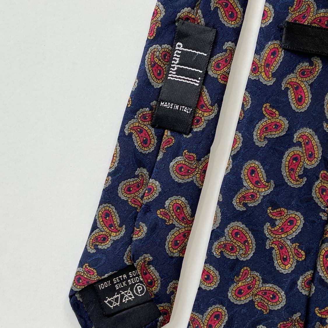던힐(dunhill) 명품 정품 페이즐리 넥타이 상품이미지5