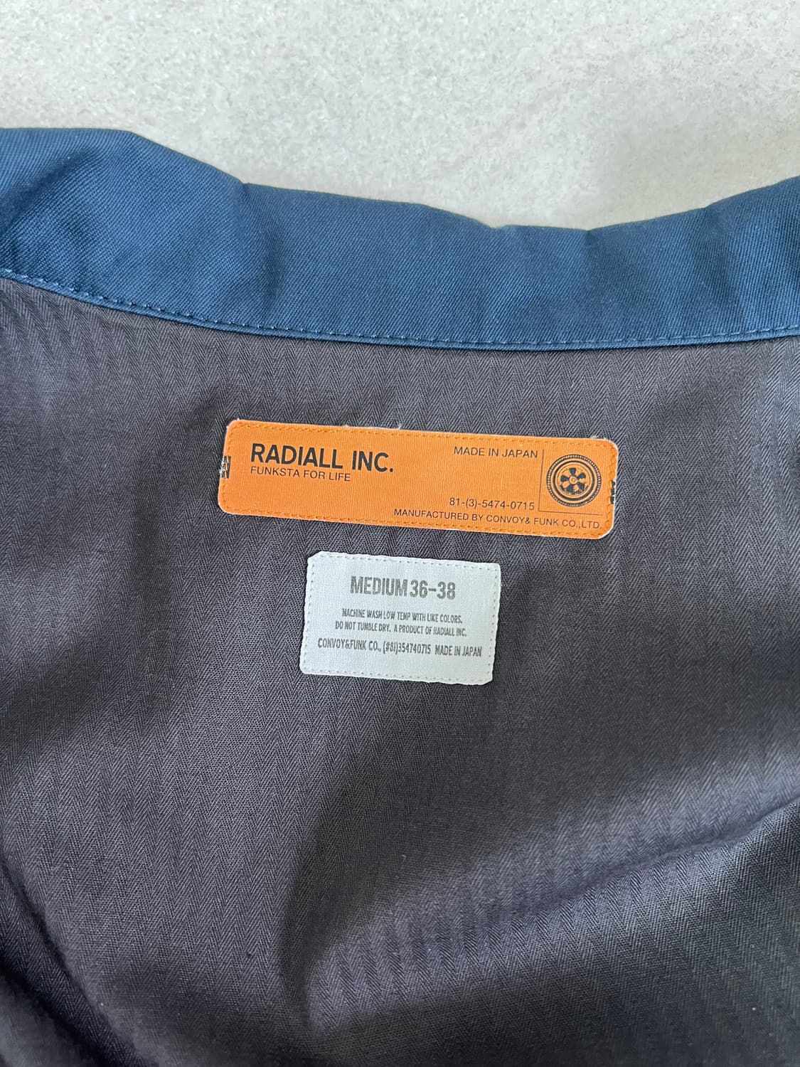 라디올 Radiall 워크자켓 드리즐러 자켓 M 상품이미지4