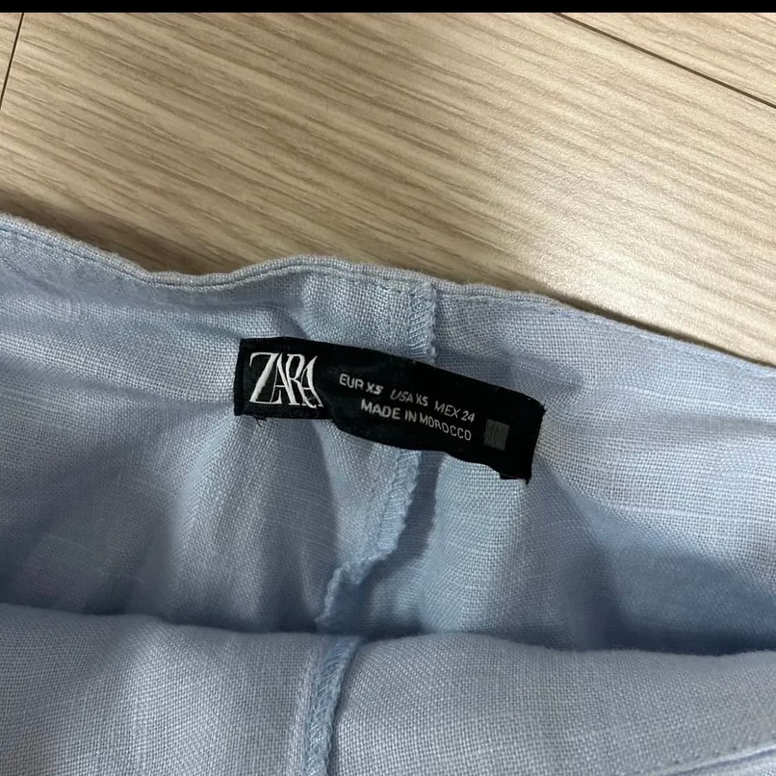 자라 zara 린넨 스커트팬츠 상품이미지5