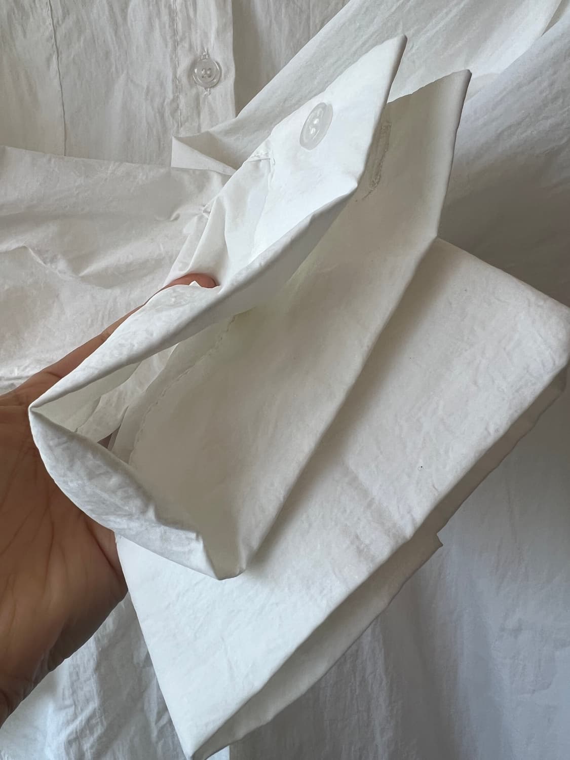 올리브데올리브 여성 아이보리 루즈핏셔츠자켓 카라셔츠 상품이미지4