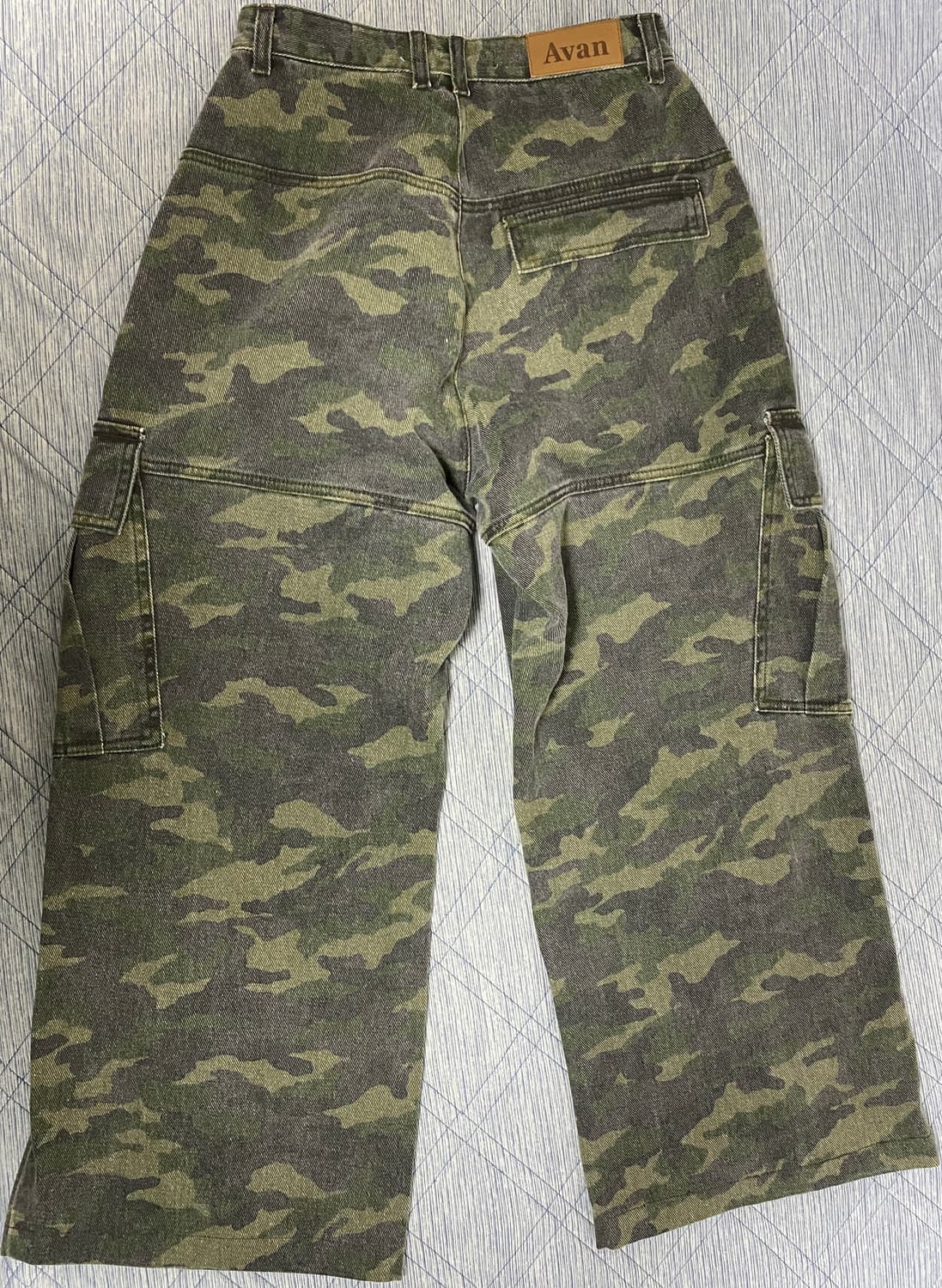 어반드레스 카모 와이드 카고 팬츠 상품이미지3