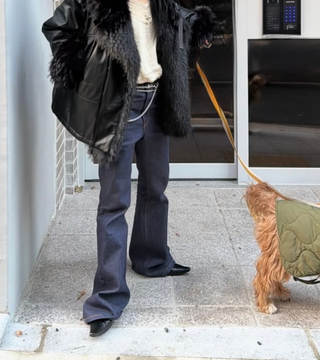 KIOK flared denim pants 상품이미지2