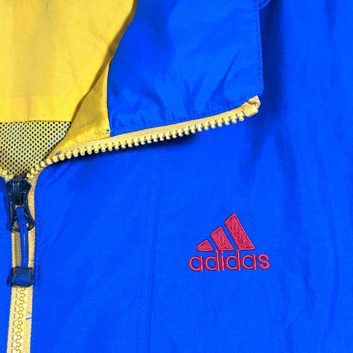 아디다스 블루 옐로우 바람막이 100 상품이미지7