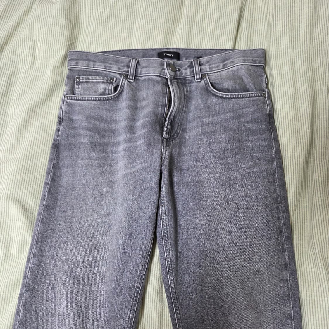 띠어리 헤이더 그레이 데님팬츠 30 / 청바지 회색 슬림 테이퍼드 상품이미지2
