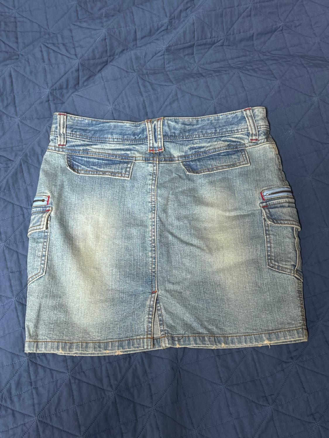 카고 데님 스커트 상품이미지3