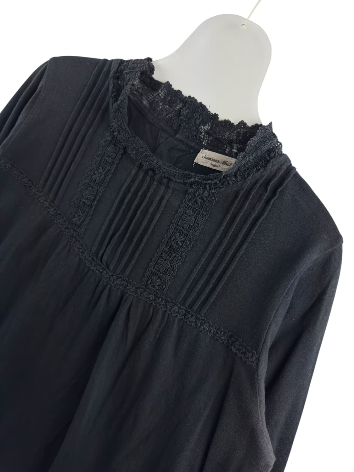 JPN 모리 사만사모스 블랙레이스 슬리브1311 상품이미지3