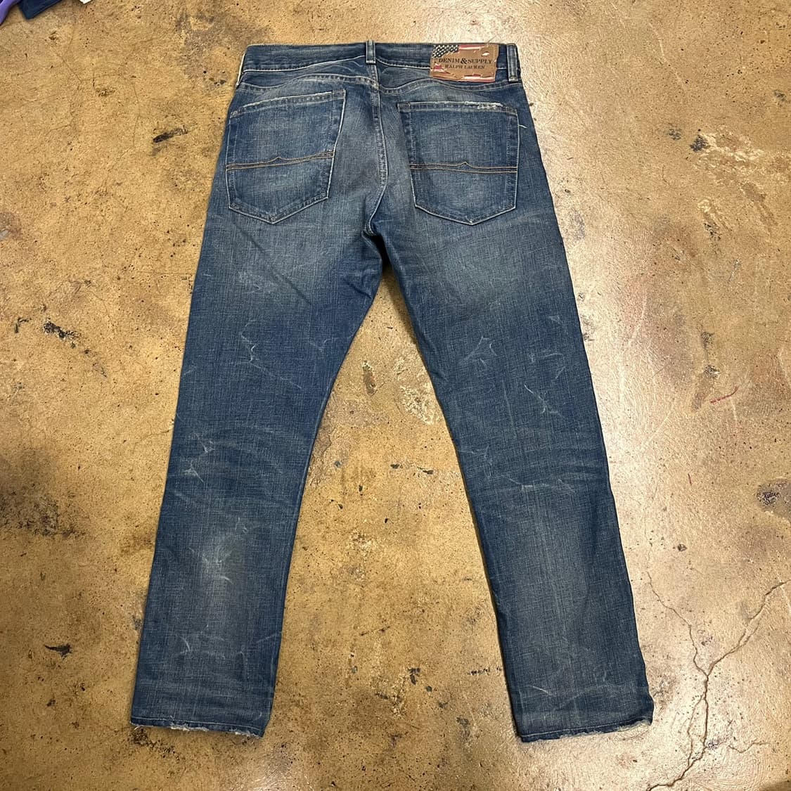 [정품/32] 데님 앤 서플라이 랄프로렌 청바지 블루 워싱진 b16 상품이미지3