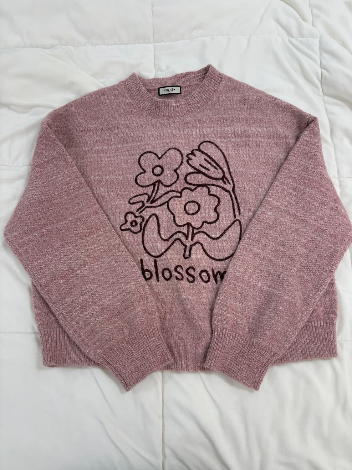 KUOSE 쿠오세 플로랄 니트 상품이미지1