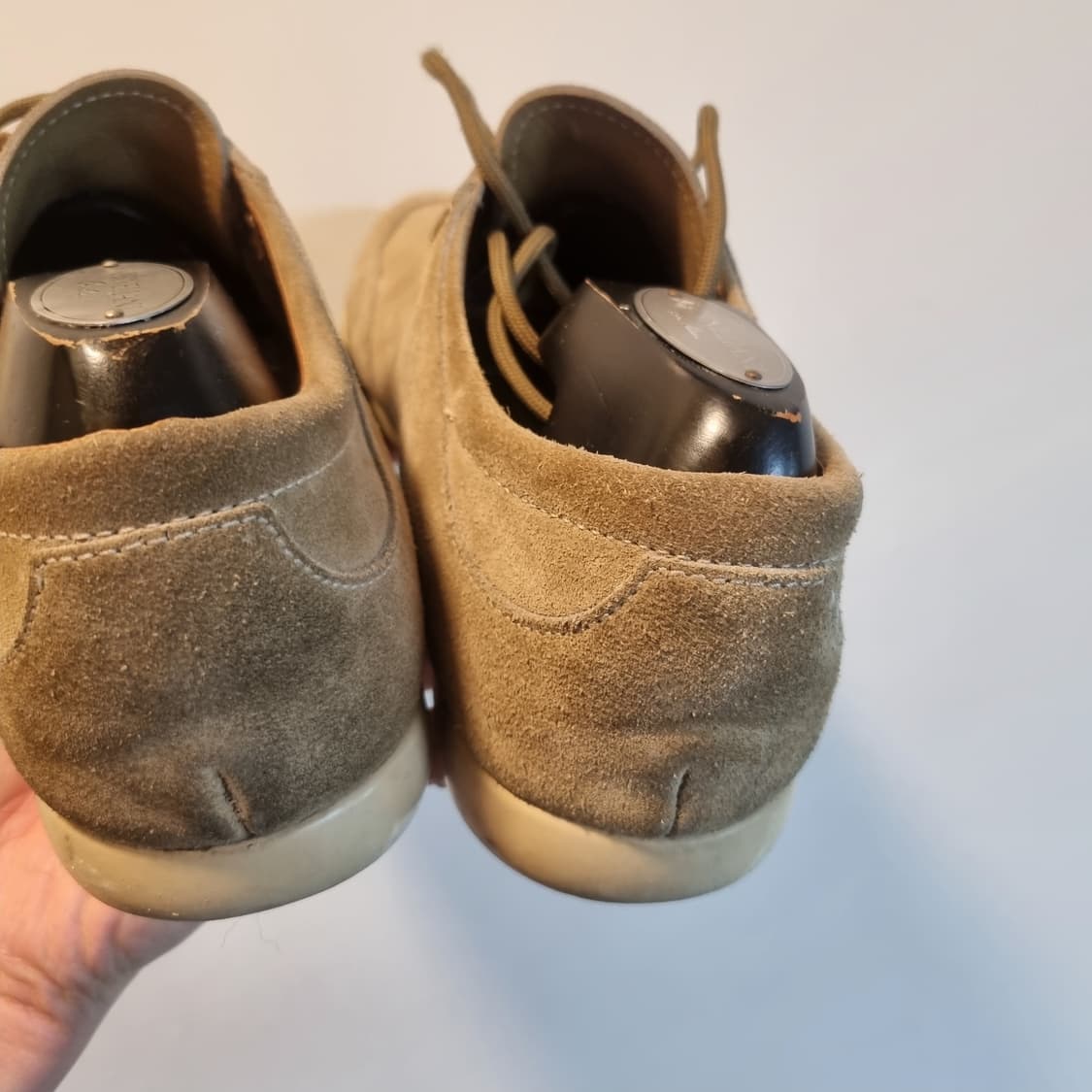 프라다 스포츠 스웨이드 탄베이지 트레이너 9.5 상품이미지5