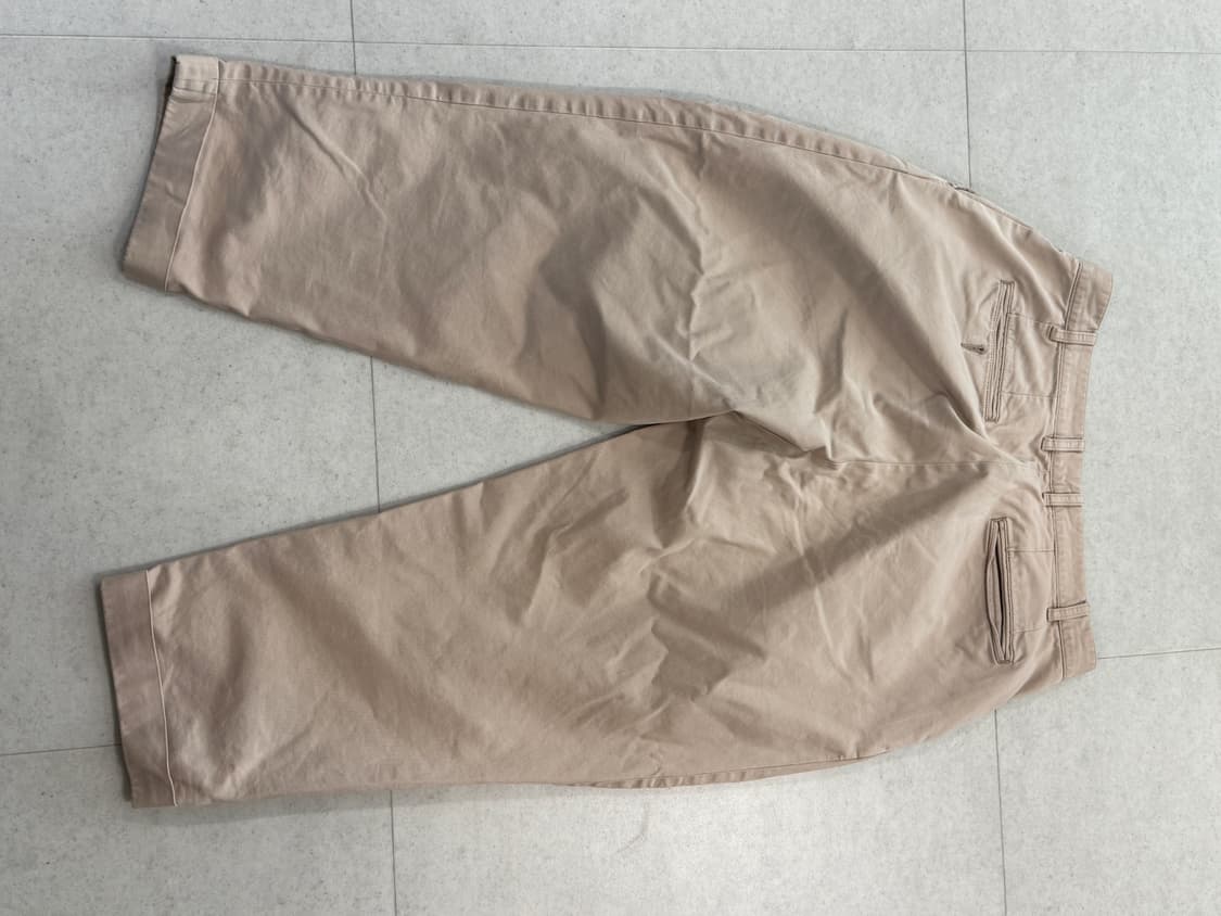 빔즈플러스 투 플리츠 치노 L beams plus 상품이미지2