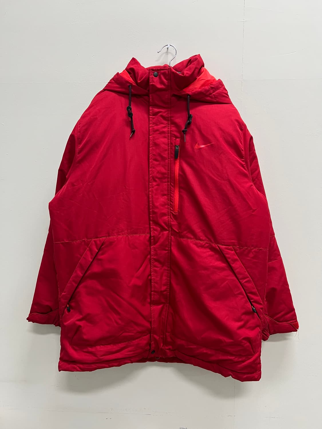 나이키 얼라이언스 패딩파카 레드 상품이미지2