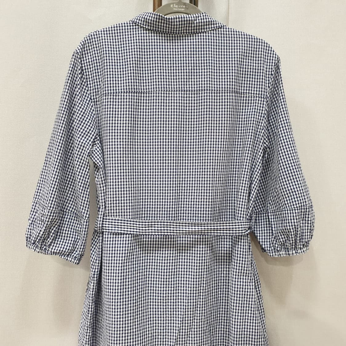 빈폴 레이디스 시어서커 벨트 원피스 95 상품이미지5