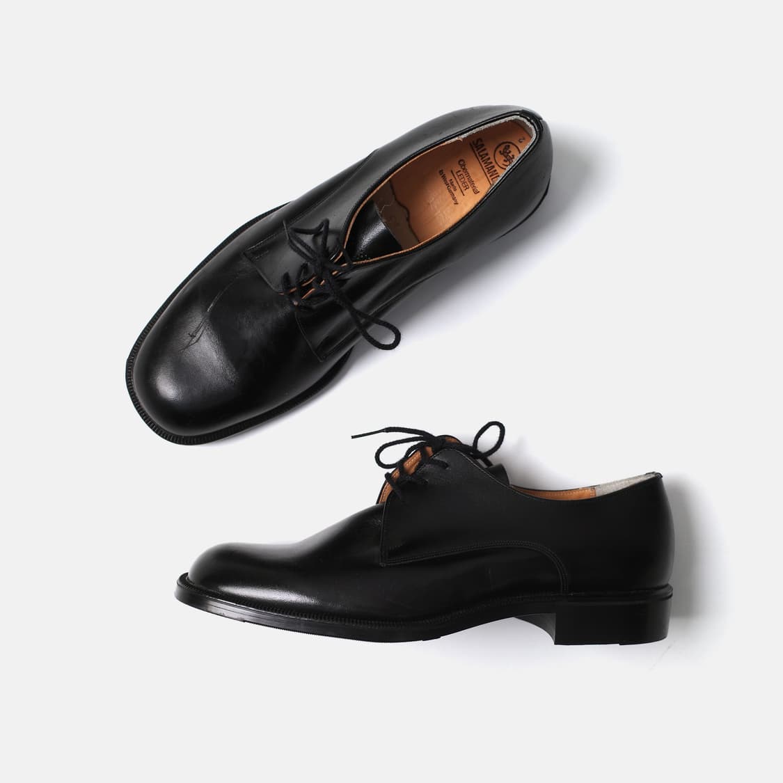 1970s German Military Dress Oxford Shoes 상품이미지2