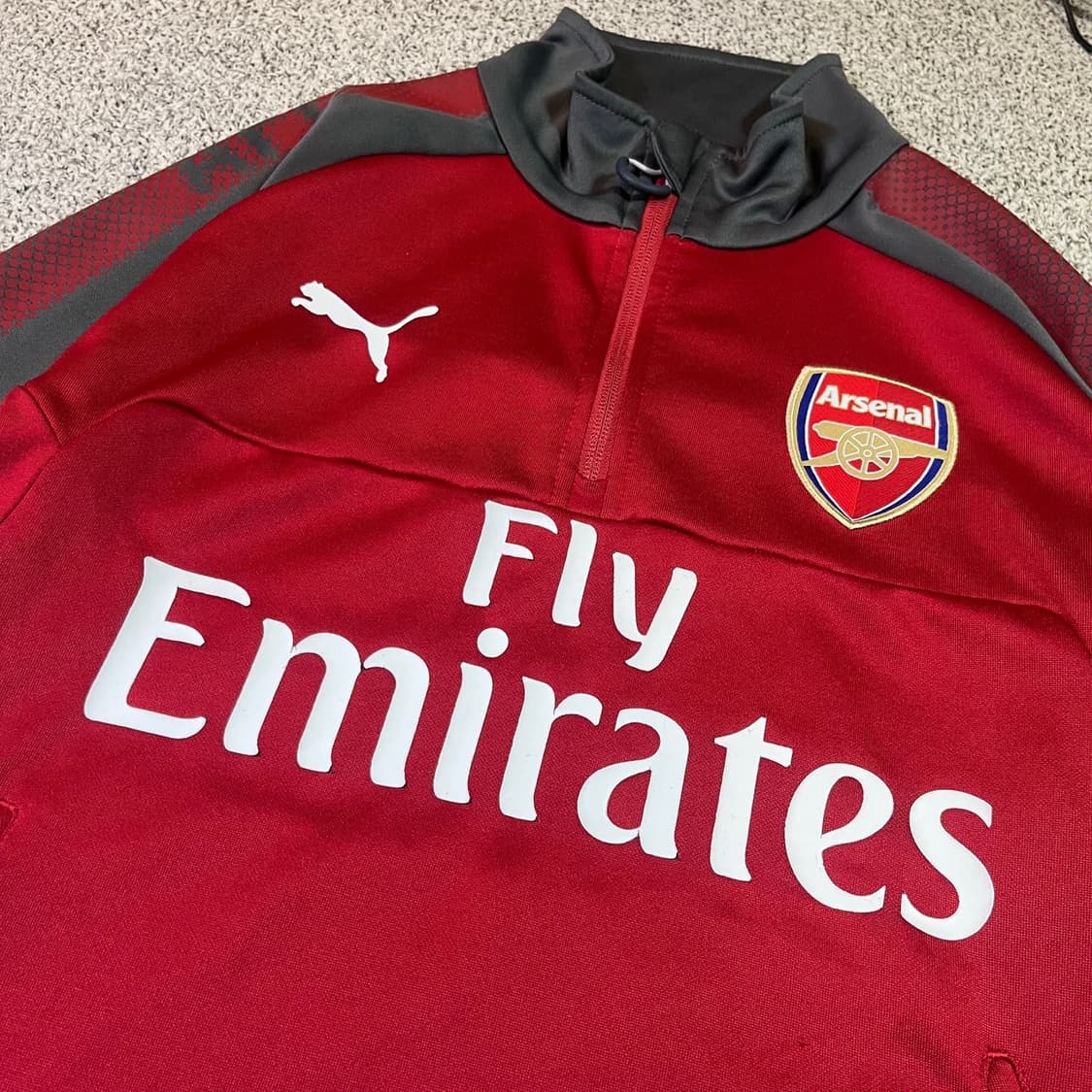 푸마 아스날 져지 웜업 상품이미지2