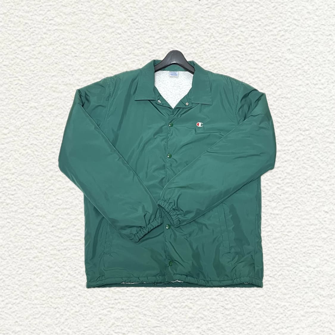 빈티지 챔피온 녹색 코치 자켓 XL 상품이미지1