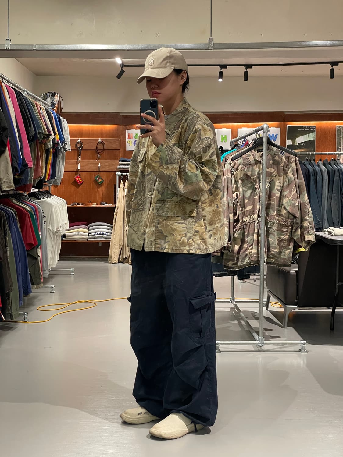 빈티지 리얼트리 사파리 자켓 상품이미지6