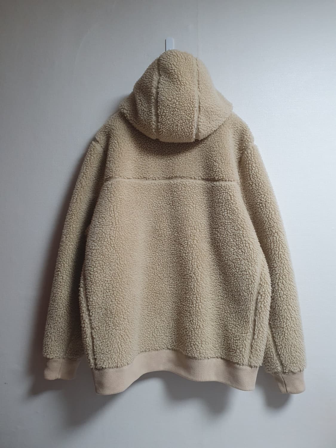 택포가 아베크롬비 자켓 후리스 베이지 플리스 xxl 상품이미지3