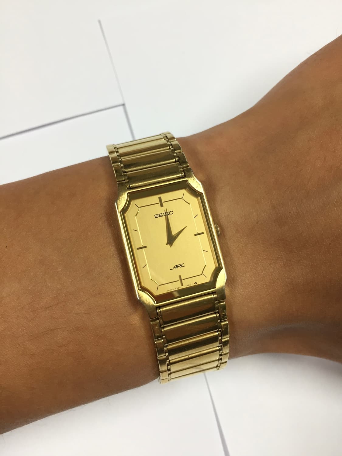 80s seiko arc quatz gold 상품이미지1