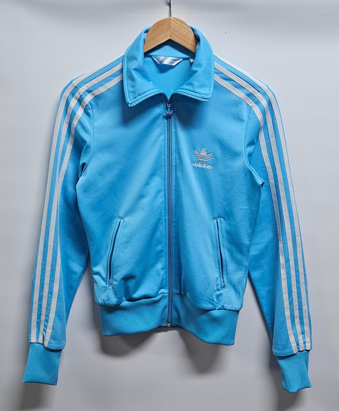 아디다스 여성 파이어버드 스카이블루 트랙탑져지 85 상품이미지1