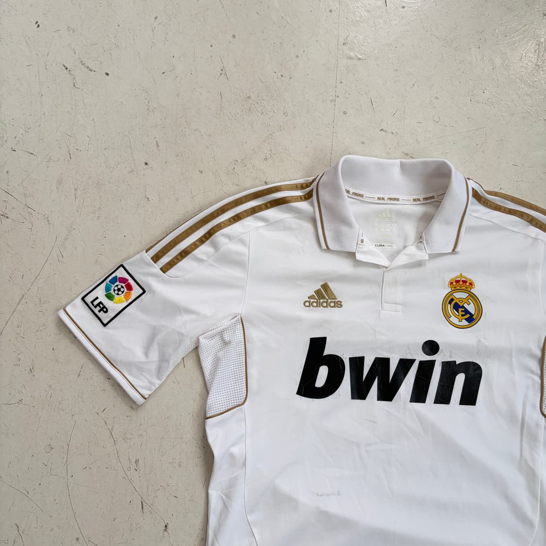 아디다스 레알 마드리드 11-12 홈 빈티지 유니폼 S 상품이미지2
