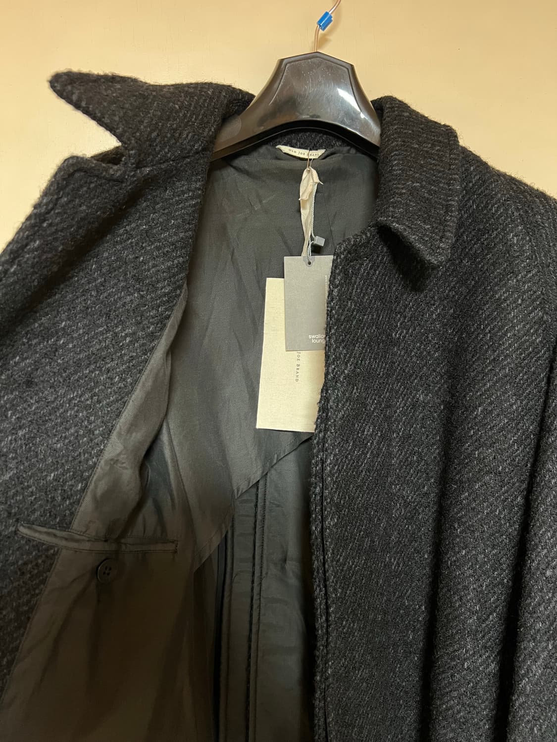 올드조 슬릿백 젠트 코트 오닉스 42 새제품 상품이미지2