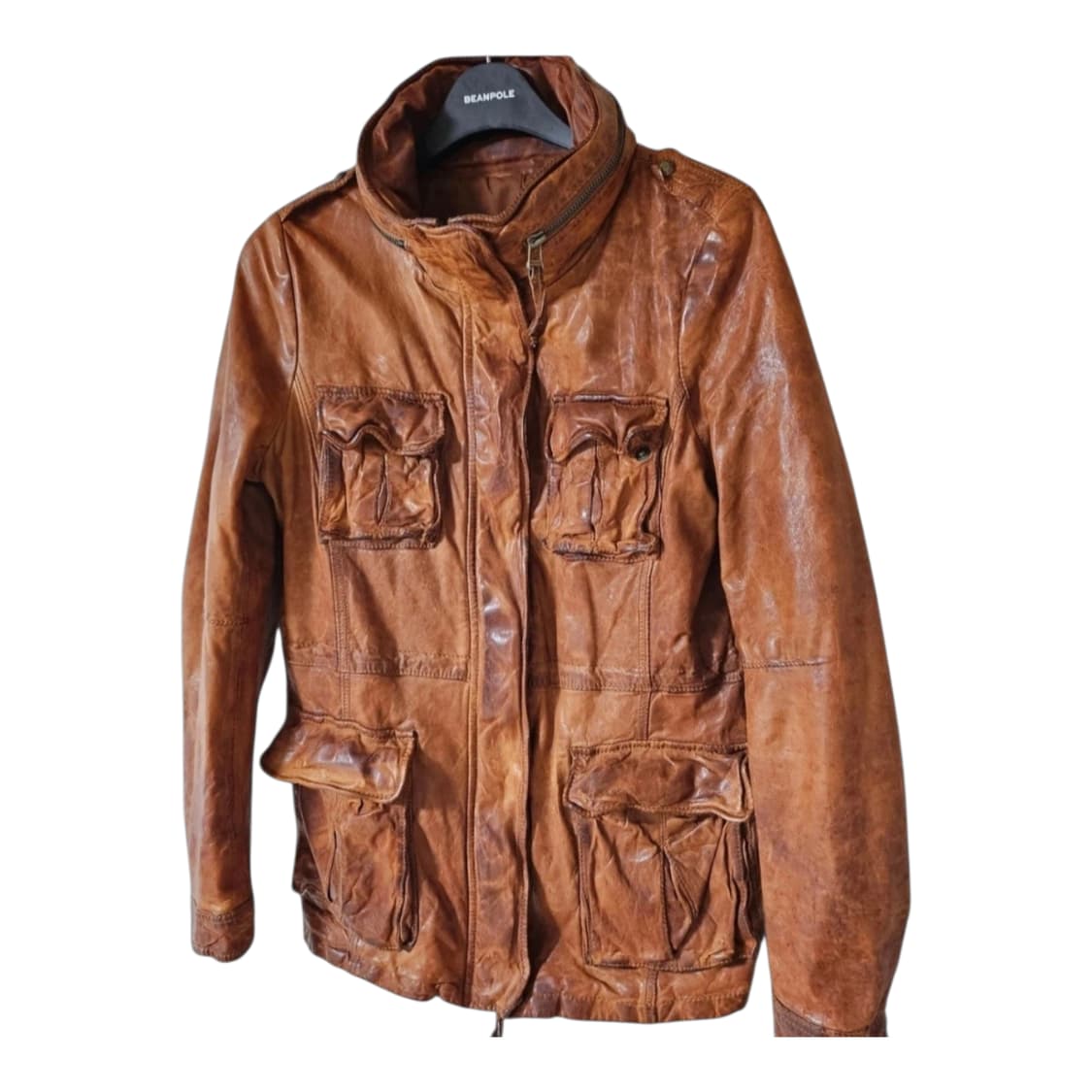 🤎리얼 양가죽 빈티지 브라운 자켓 55 | 멋스러운 워싱감 상품이미지5