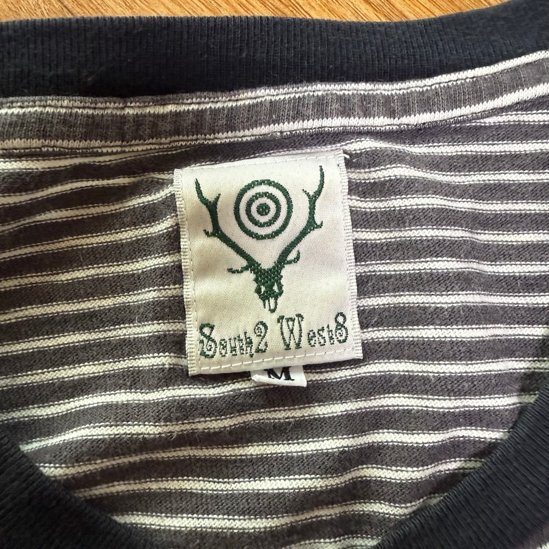 남이서팔 스트라이프 반팔 티셔츠 상품이미지3