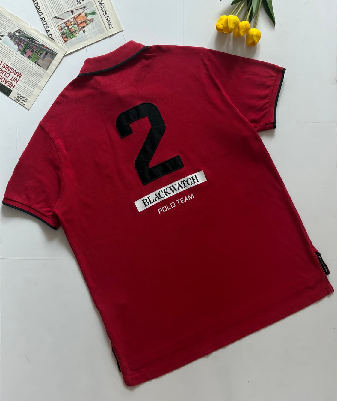 Polo 폴로랄프로렌 치프키프 블랙워치 카라티 상품이미지5