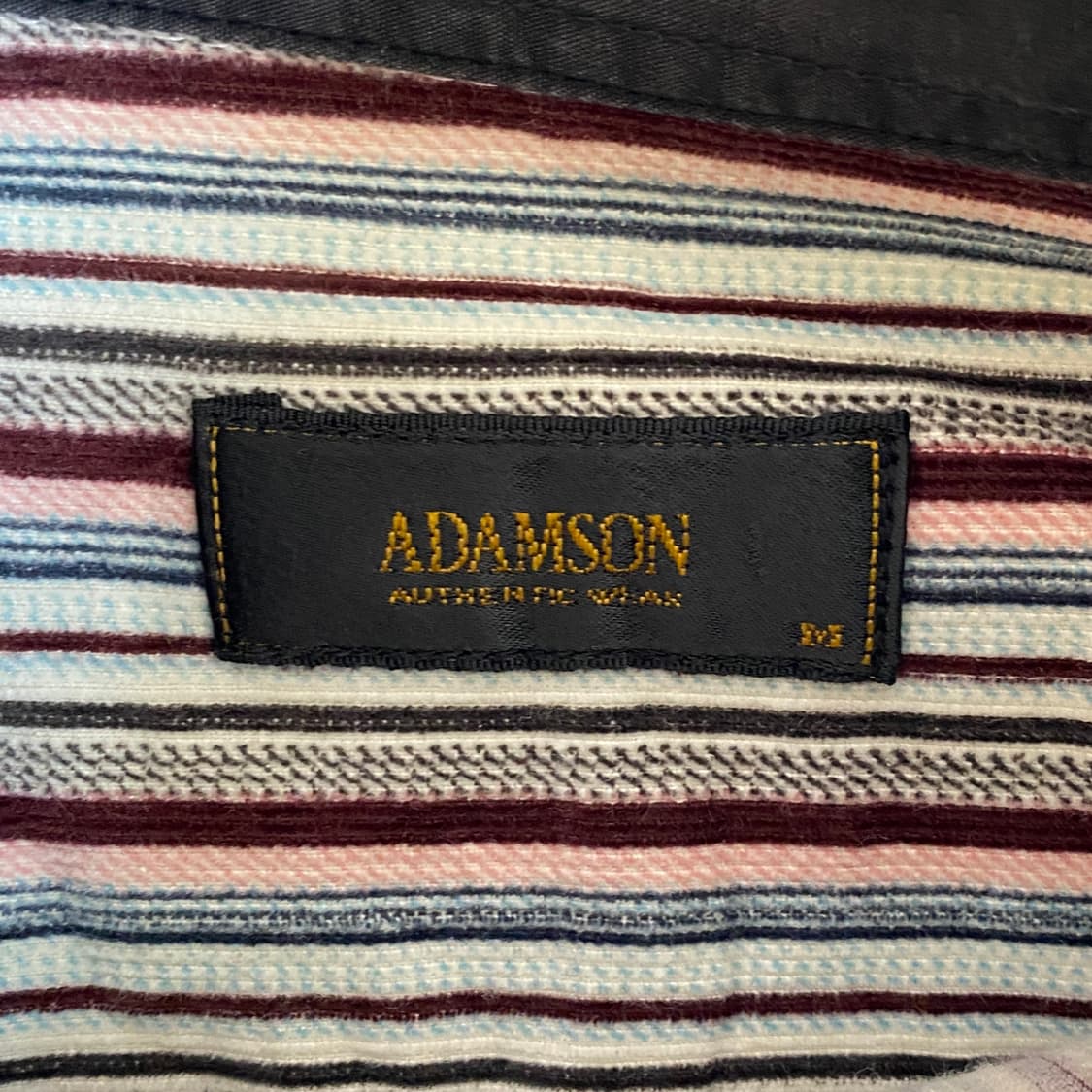 ADAMSON 멀티 컬러 버티컬 스트라이프 셔츠 상품이미지5