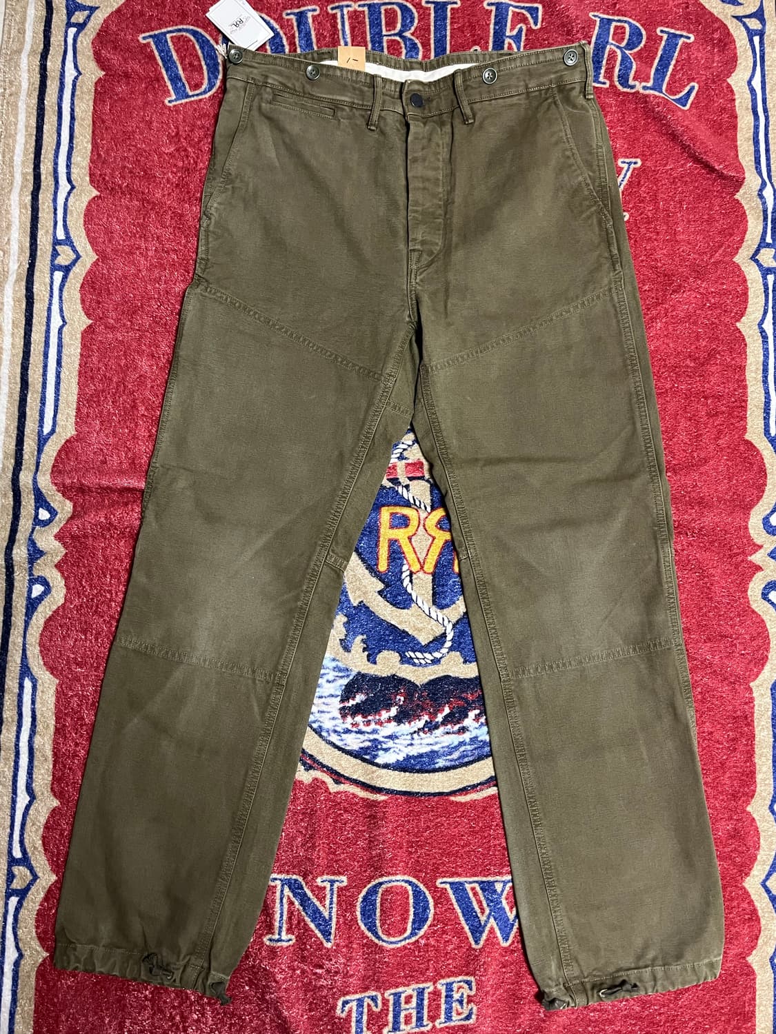 RRL 엔지니어핏 캔버스 팬츠 더블알엘 바지 상품이미지2