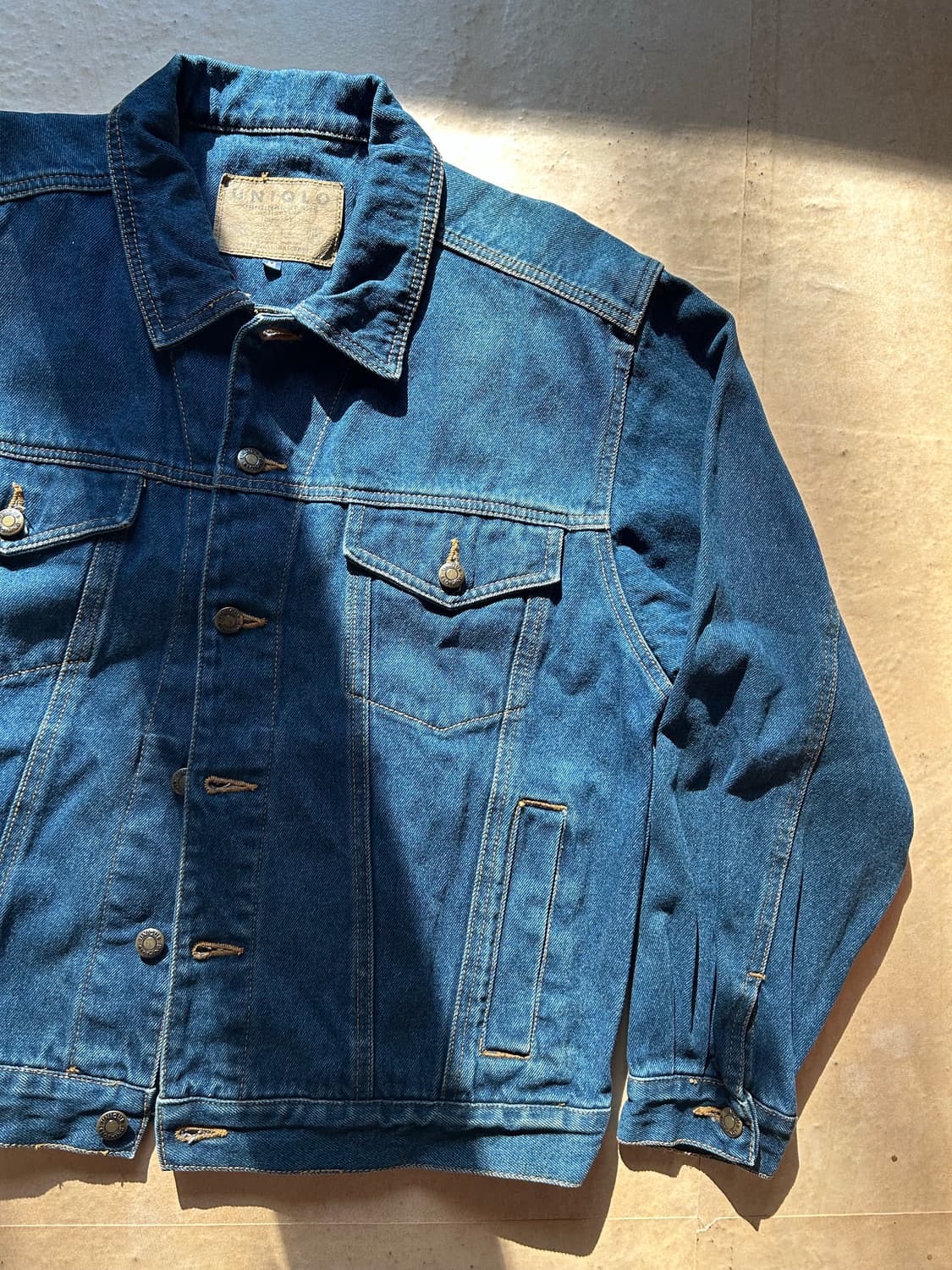 90s 올드 유니클로 데님 자켓 상품이미지3