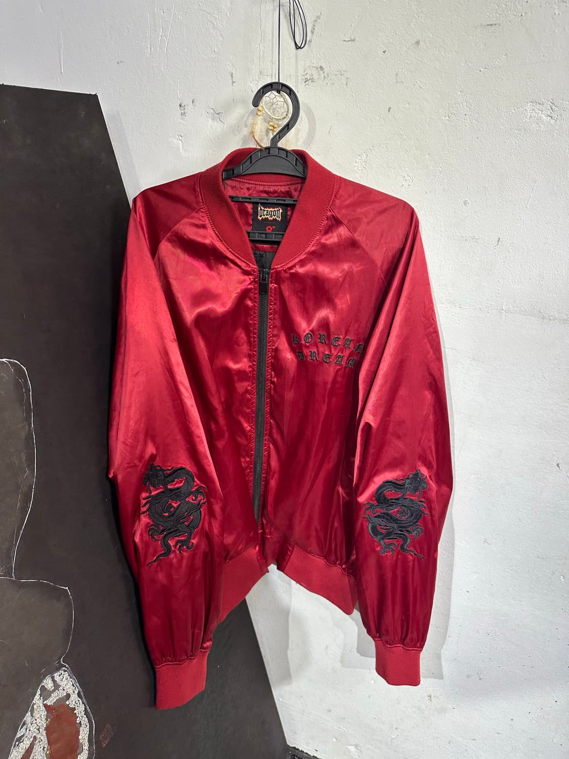 지드래곤 콜라보 빨강 스카잔 자켓 상품이미지7