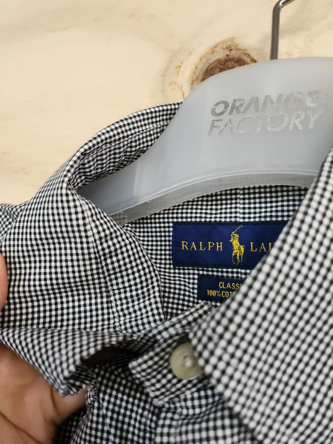 856) 폴로 랄프로렌 체크 긴팔 셔츠 상품이미지3