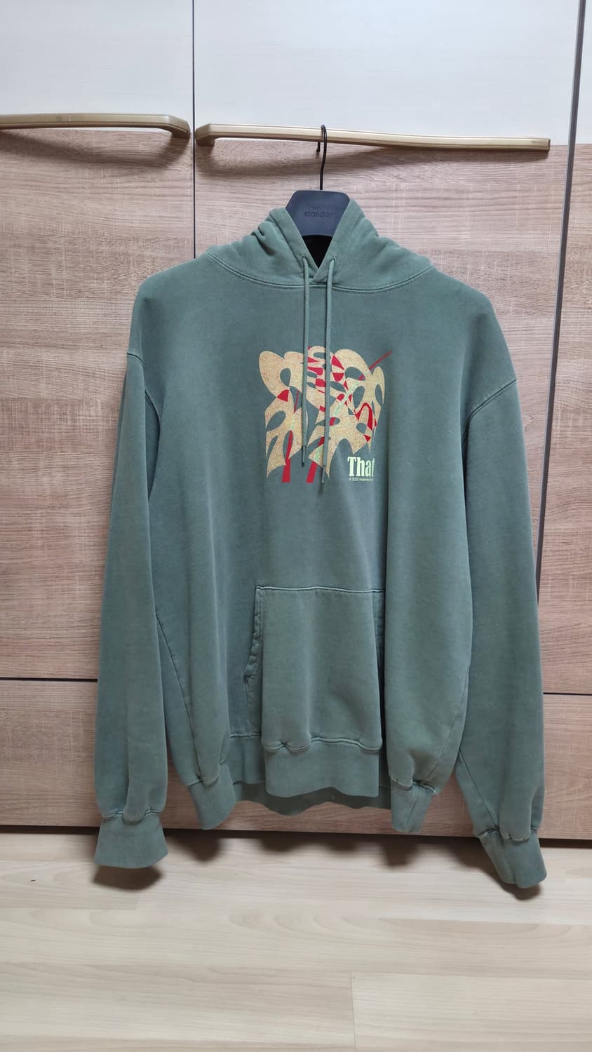디스이즈네버댓 Plant Hoodie Olive 상품이미지2