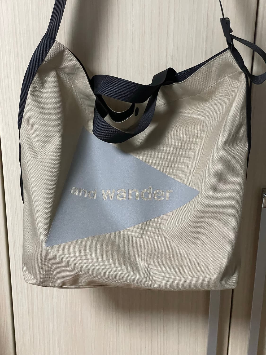 앤드원더 리사이클 OX 토트백 베이지 상품이미지2