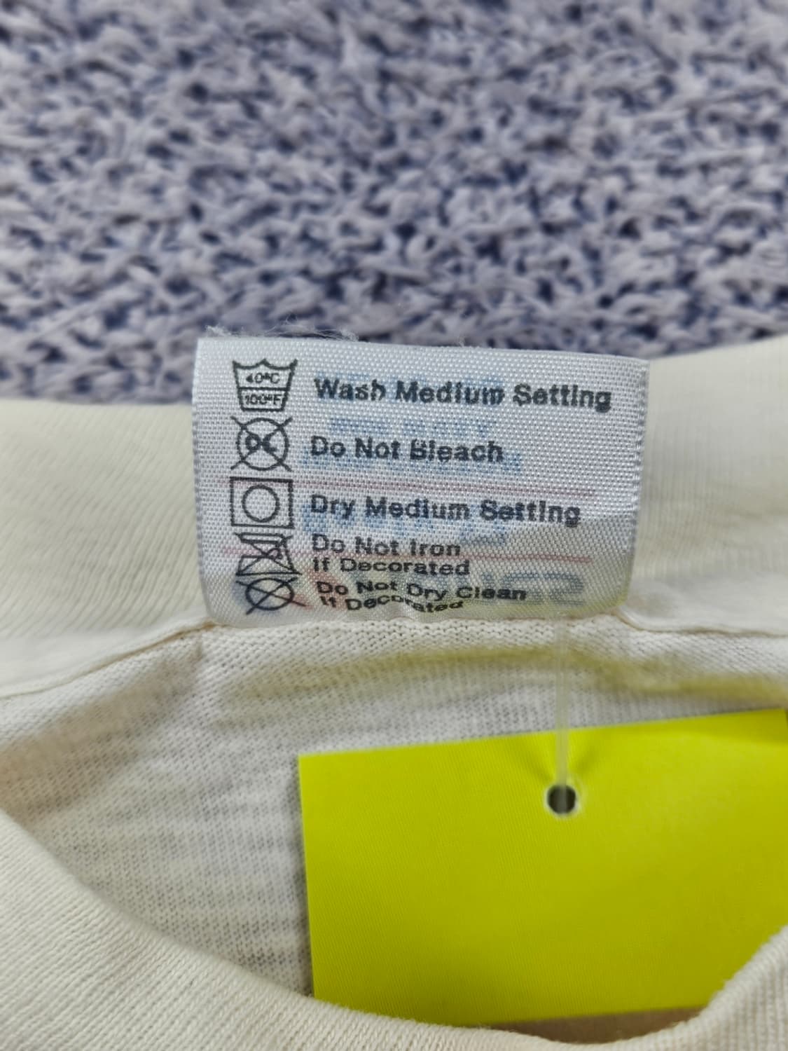 1983 USA 헤인즈 싱글스티치 롱슬리브 긴팔티셔츠 (XL)/11798 상품이미지8