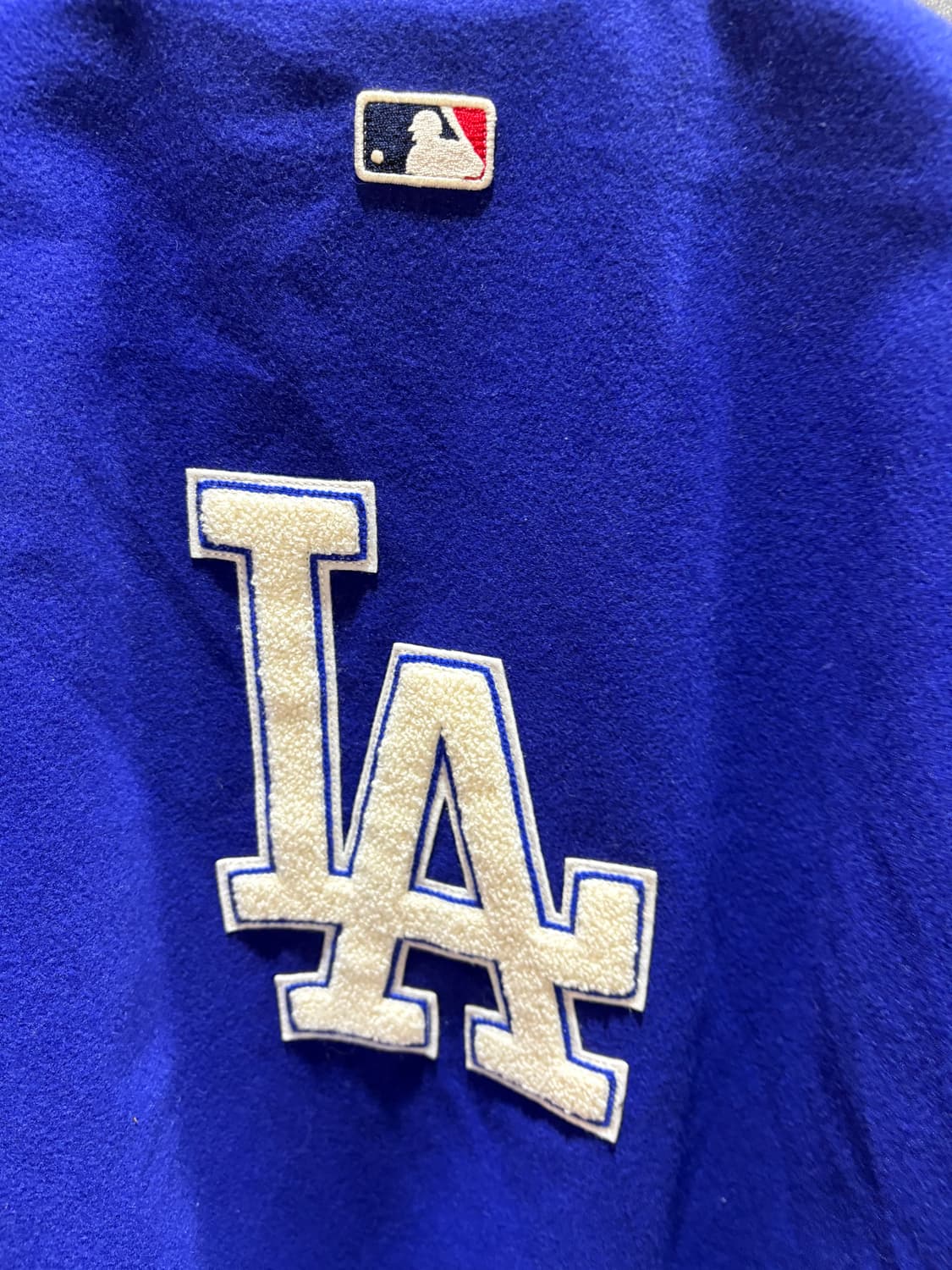 XS MLB LA 블루 배색 바시티 상품이미지6