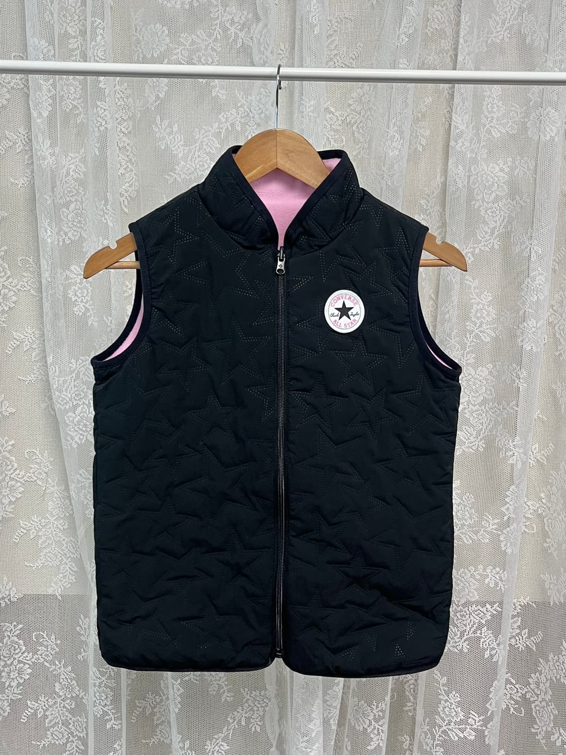 M) 컨버스 리버시블 퀼팅 베스트 조끼 상품이미지1