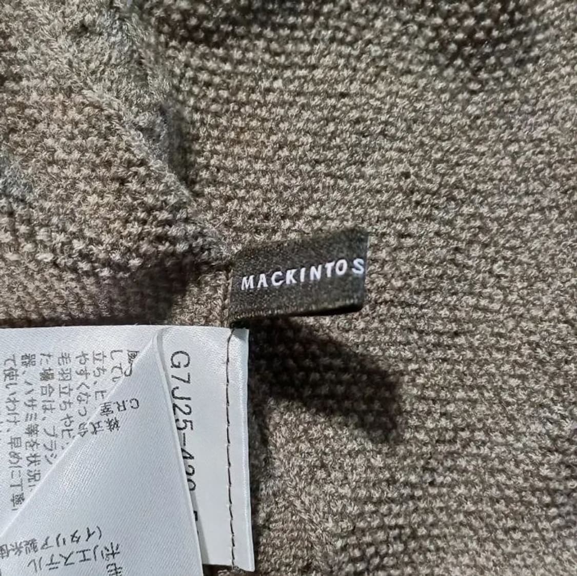 매킨토시 런던 목폴라 니트 원피스 [BFS7641_0058-01] 상품이미지6