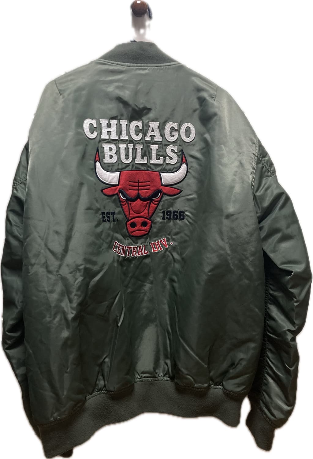 NBA 엔엘비 시카고불스 MA-1 봄버자켓 항공점퍼 상품이미지1