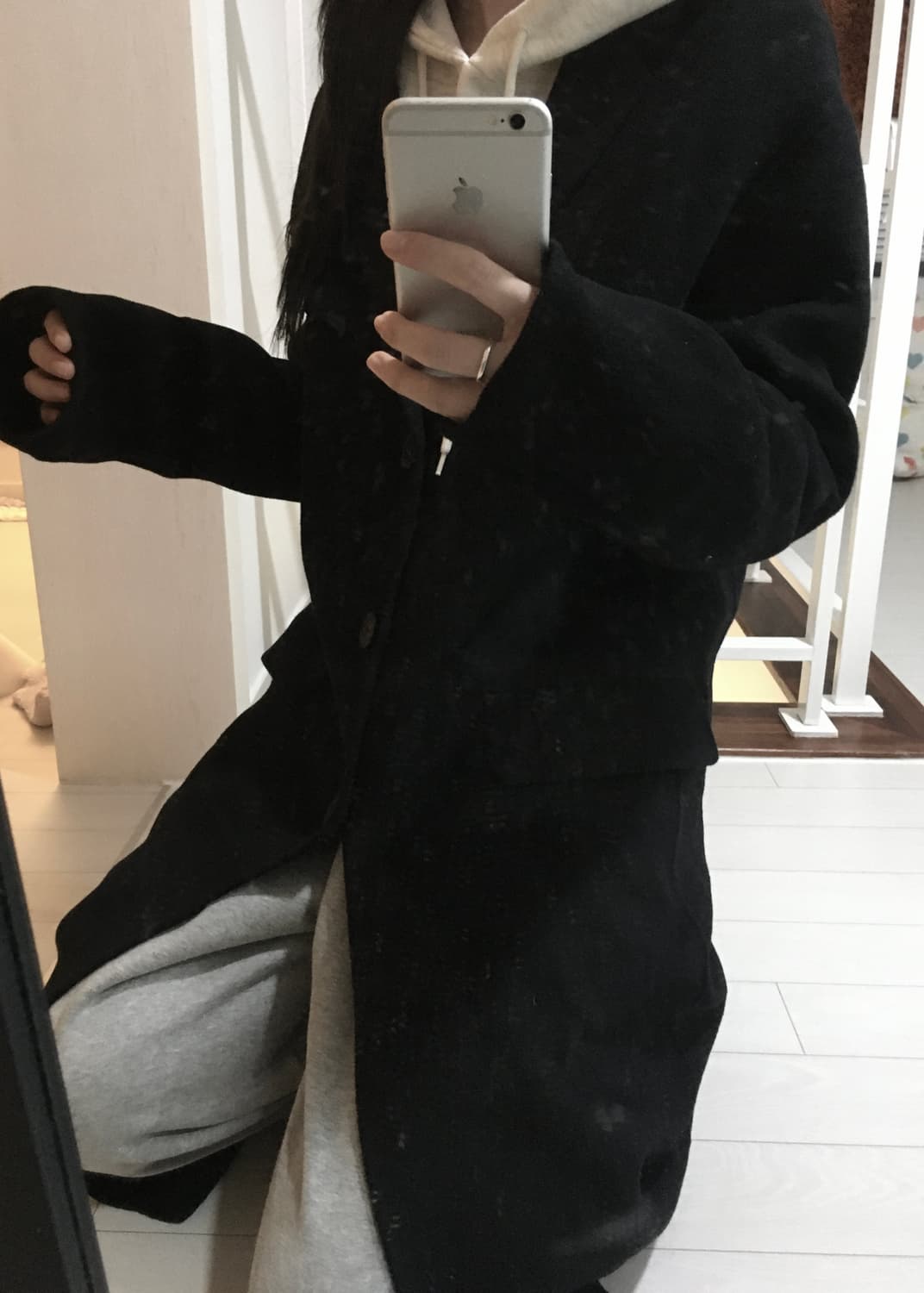 블랙 코트 ( 8Seconds / 에잇세컨즈 ) 상품이미지2