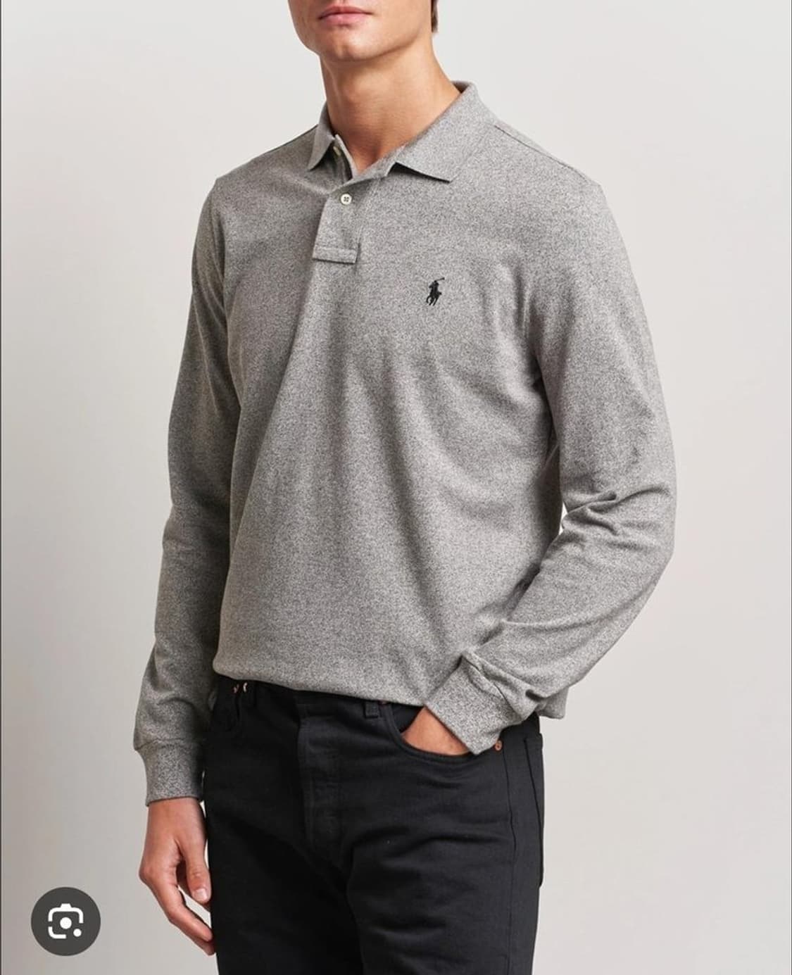 폴로 랄프로렌 커스텀핏 긴팔 티셔츠 M사이즈 상품이미지1