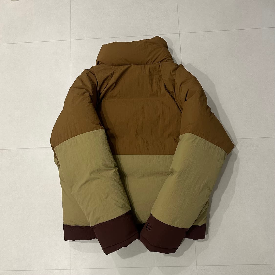 S 비헤비어 오리털 덕다운 배색곰패딩 파카 패딩 상품이미지2